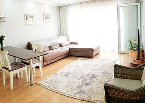 1+1 apartment in a popular complex in Cikcilli