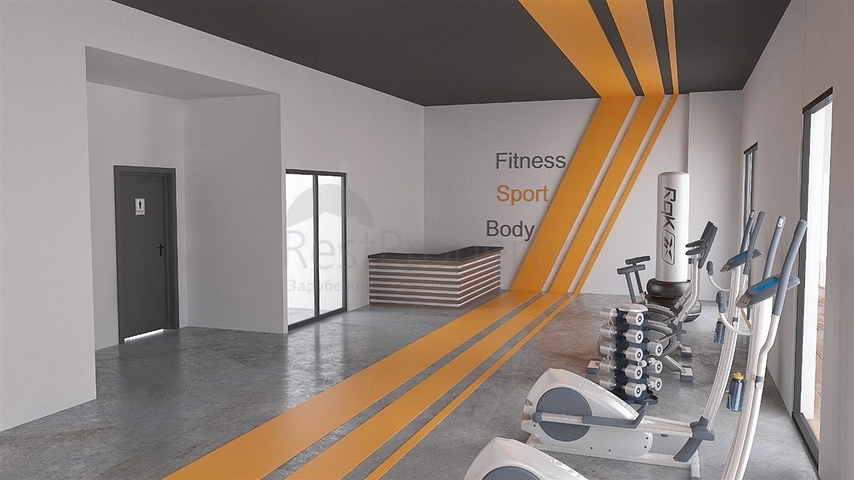 1+1 apartment in a complex under construction