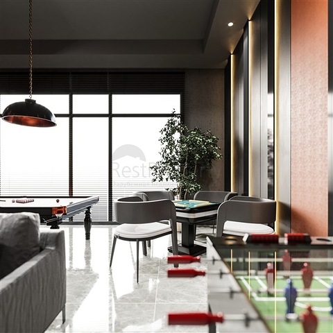 1+1 apartment on the first coastline in Mahmutlar