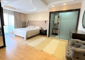 Spacious apartment with designer renovation