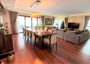 Spacious apartment with designer renovation