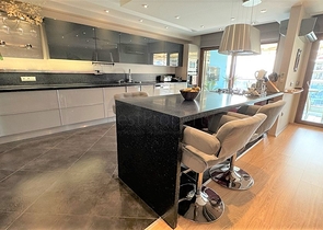 Spacious apartment with designer renovation