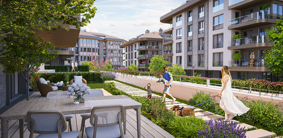 A family concept project in the Uskyudar district