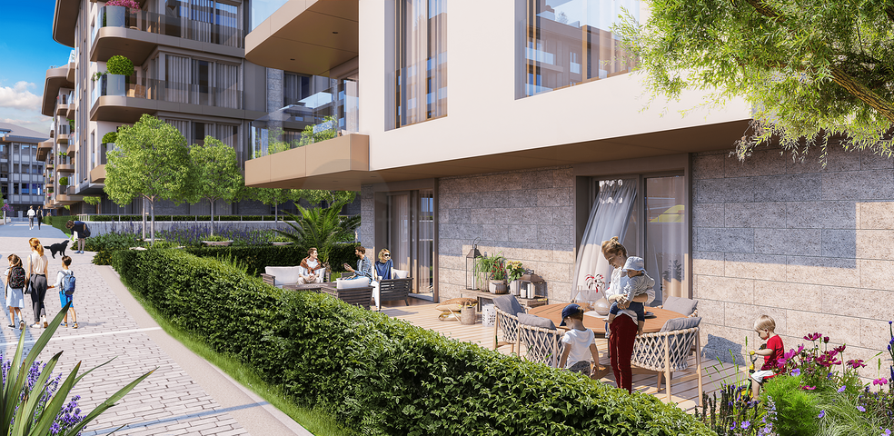 A family concept project in the Uskyudar district