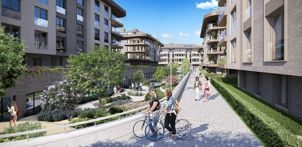 A family concept project in the Uskyudar district