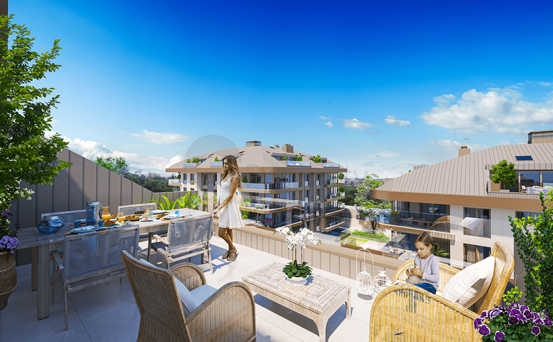 A family concept project in the Uskyudar district