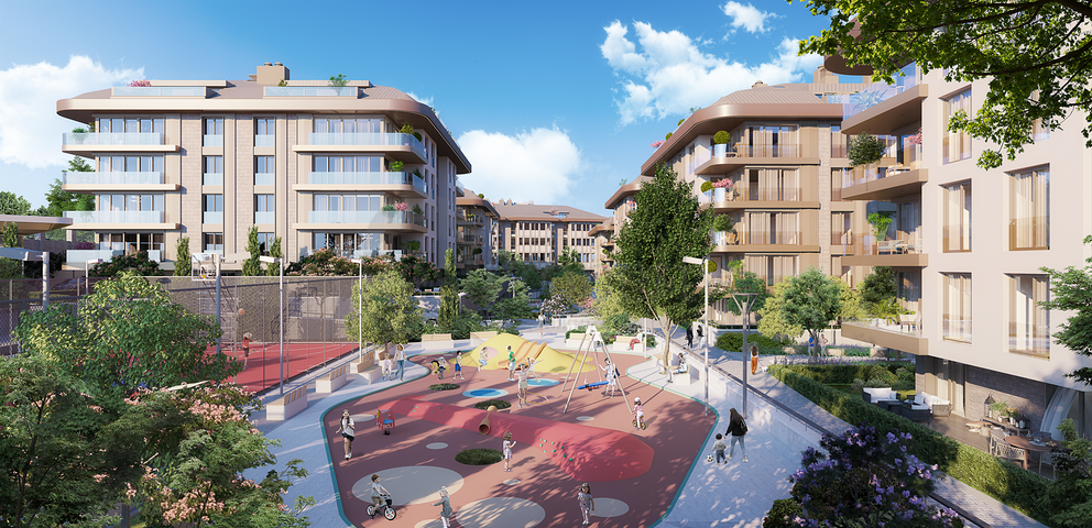 A family concept project in the Uskyudar district