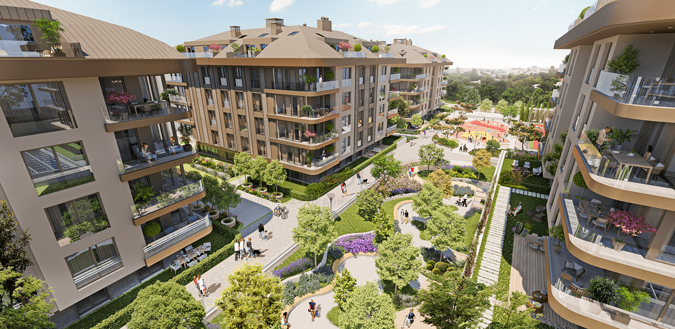 A family concept project in the Uskyudar district