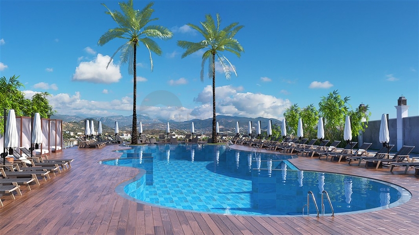 Apartments in a new residence in the developing Pajallar area