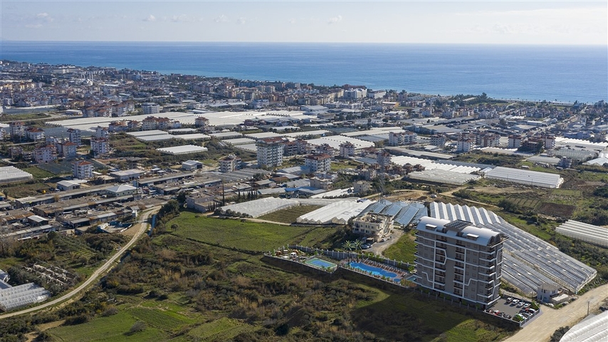 Apartments in a new residence in the developing Pajallar area