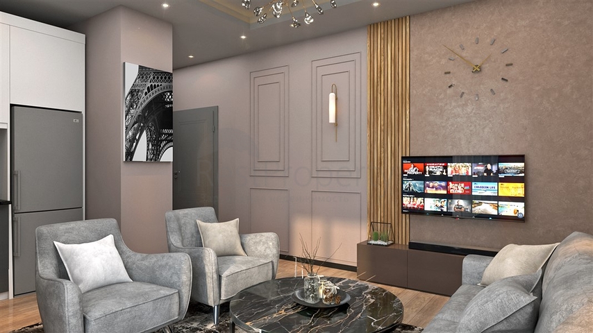 Apartments in a new residence in the developing Pajallar area