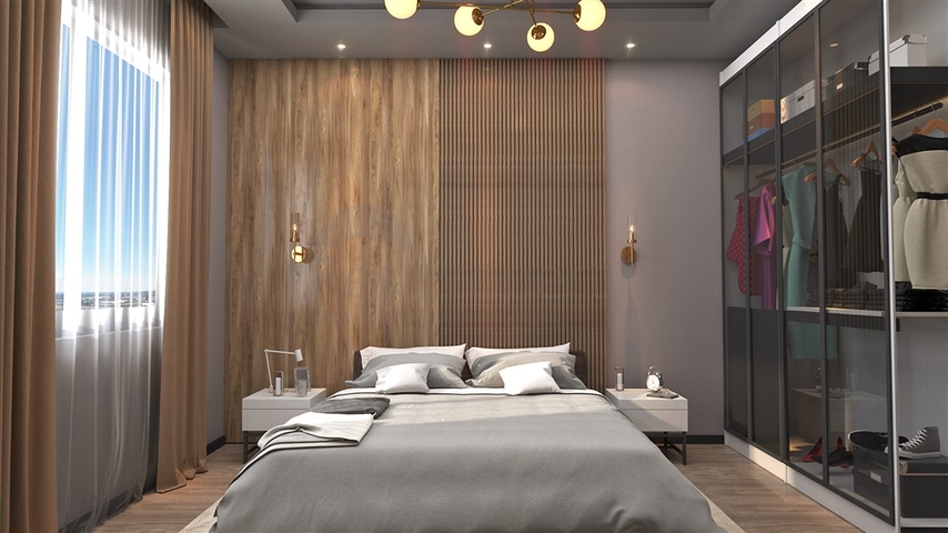 Apartments in a new residence in the developing Pajallar area