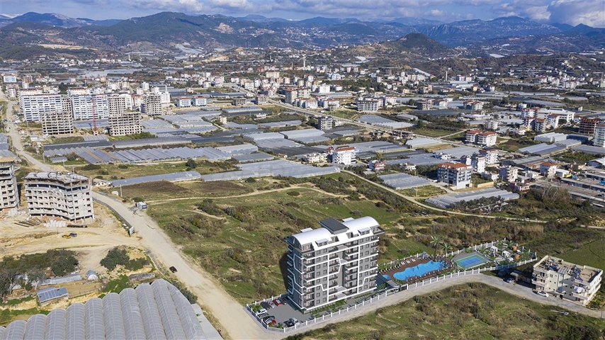 Apartments in a new residence in the developing Pajallar area