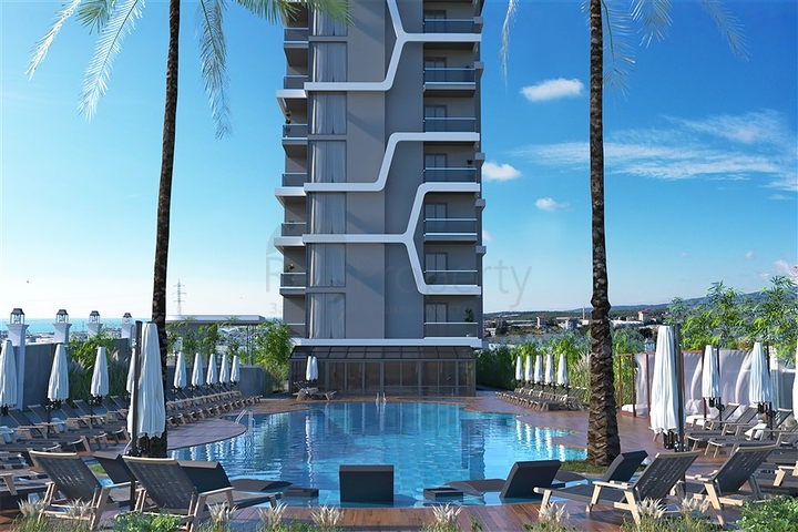 Apartments in a new residence in the developing Pajallar area