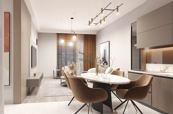 An investment project under construction in Maltepe district