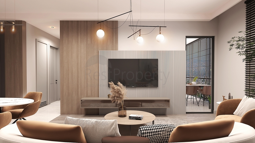 An investment project under construction in Maltepe district