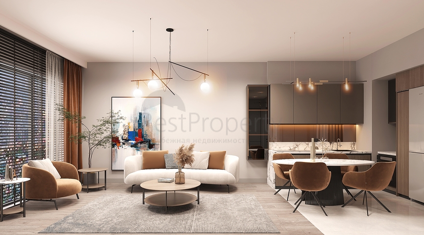 An investment project under construction in Maltepe district