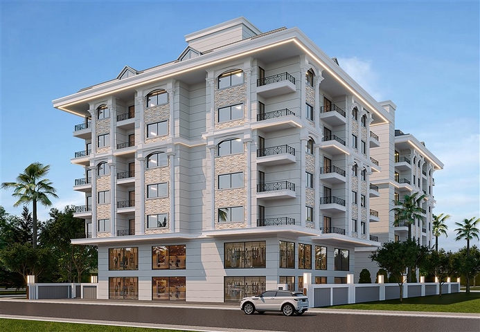 Investment project by the sea in the Mahmutlar area