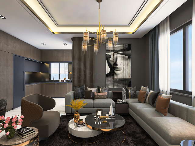 Investment project by the sea in the Mahmutlar area