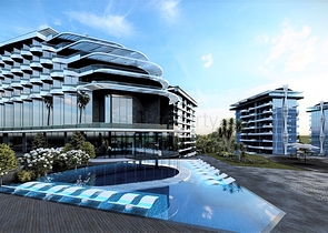 Large-scale project 900 m from the sea in Avsallar area 