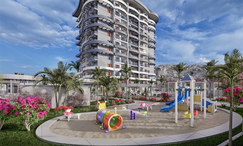 1+1 apartment in a complex under construction 