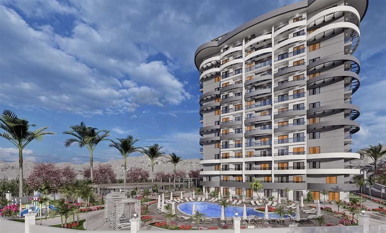 1+1 apartment in a complex under construction 