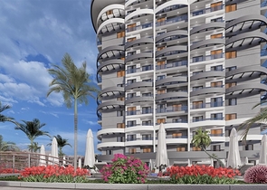 1+1 apartment in a complex under construction 