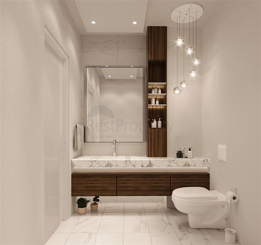 Apartments and lofts 250 meters from the sea in the picturesque area of Esentepe