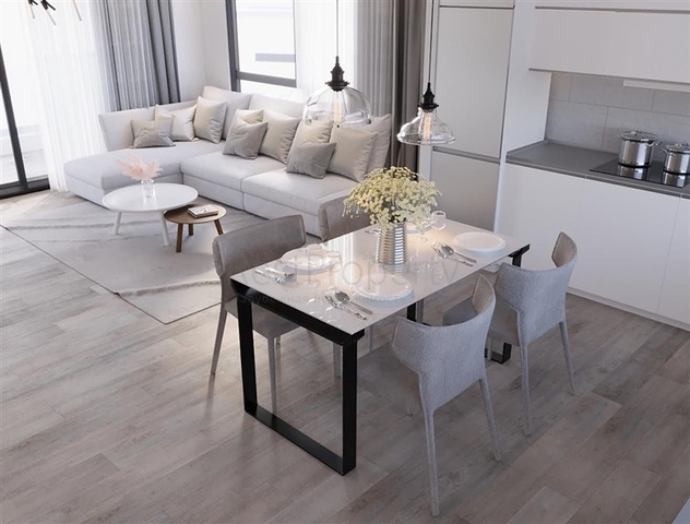 Apartments and lofts 250 meters from the sea in the picturesque area of Esentepe