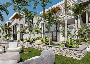 Apartments and lofts 250 meters from the sea in the picturesque area of Esentepe