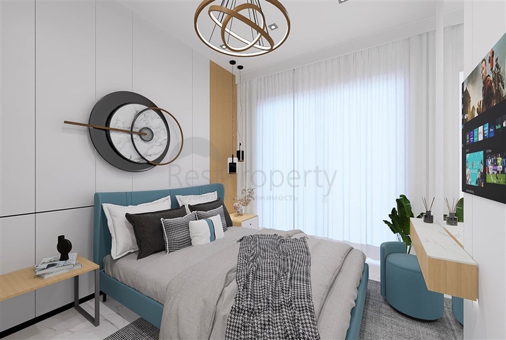 A residential complex with infrastructure within walking distance from the sea in the Tosmur area