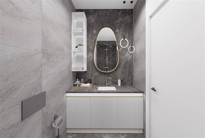 A residential complex with infrastructure within walking distance from the sea in the Tosmur area