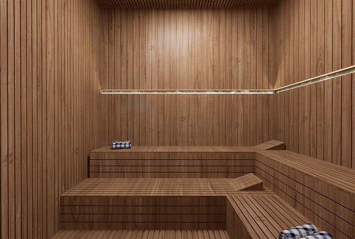 A residential complex with infrastructure within walking distance from the sea in the Tosmur area