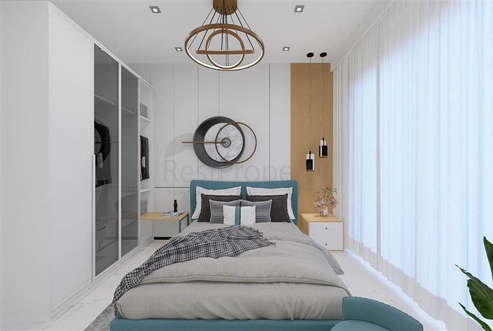 A residential complex with infrastructure within walking distance from the sea in the Tosmur area