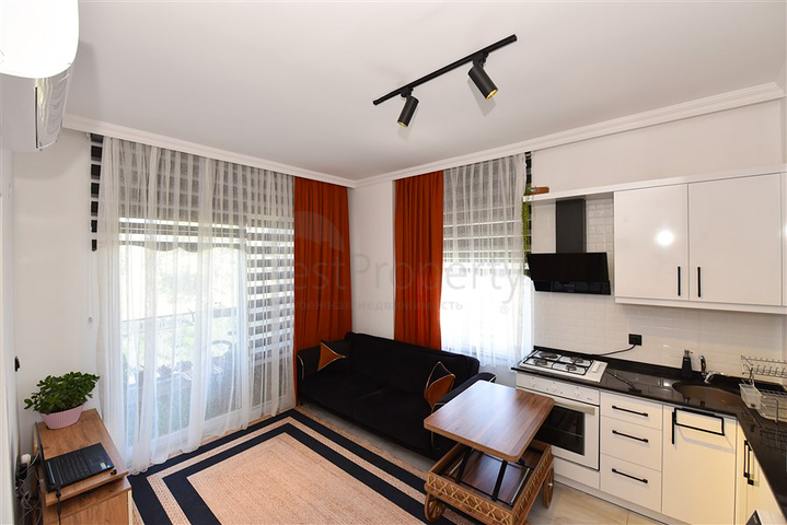 1+1 apartment for sale in Avsallar district