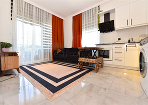 1+1 apartment for sale in Avsallar district