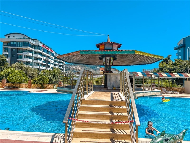 Furnished 2+1 apartment in Mahmutlar