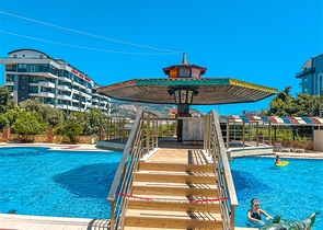 Furnished 2+1 apartment in Mahmutlar