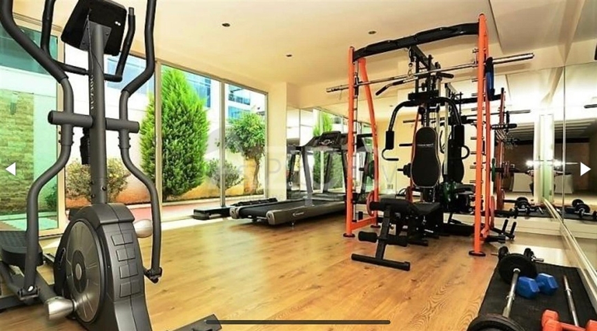 Furnished 1+1 apartment with sea view in Kestel area