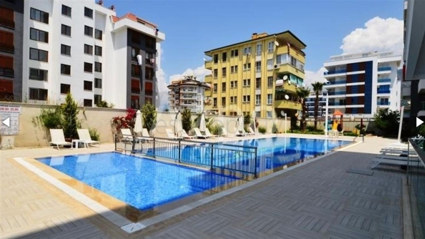 Furnished 1+1 apartment with sea view in Kestel area