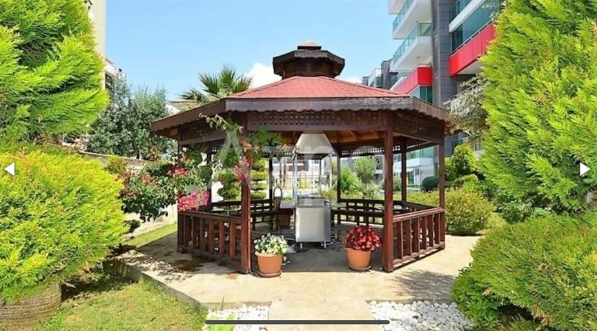 Furnished 1+1 apartment with sea view in Kestel area