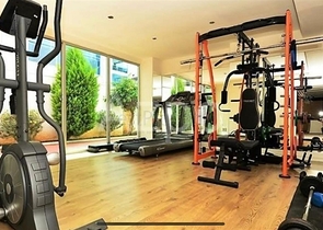 Furnished 1+1 apartment with sea view in Kestel area