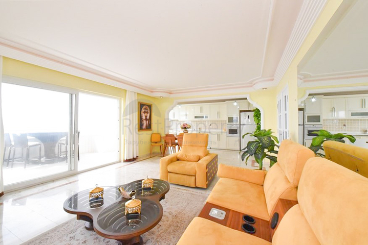 2+1 apartment with panoramic sea view