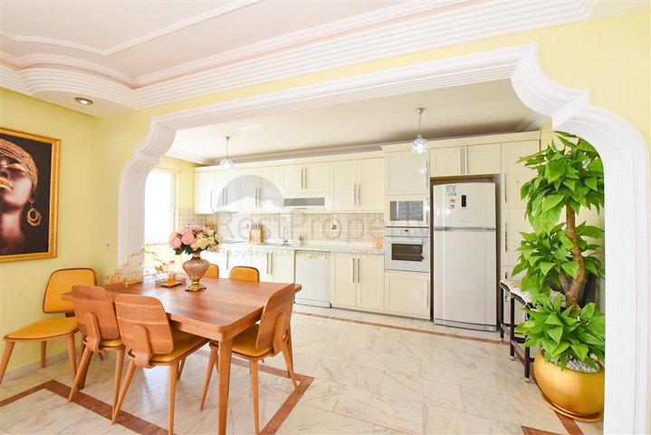 2+1 apartment with panoramic sea view