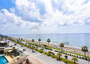 2+1 apartment with panoramic sea view