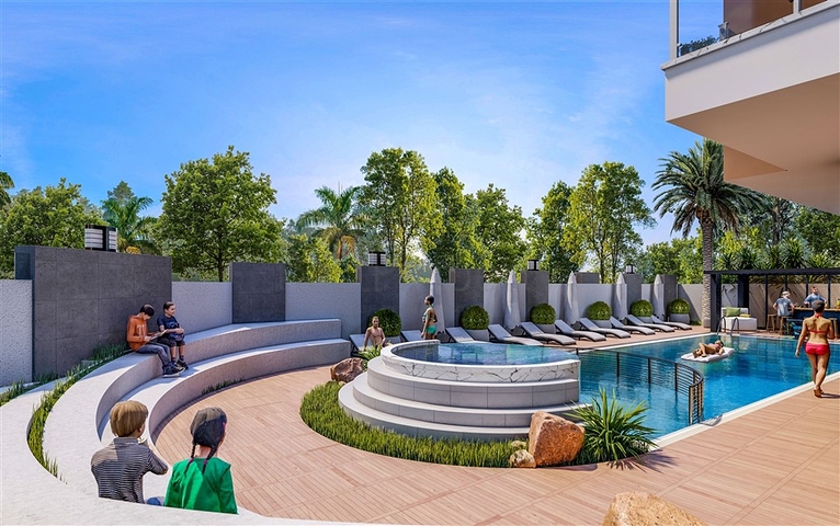 1+1 apartment from the owner in Avsallar district