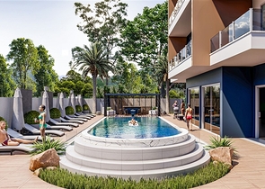 1+1 apartment from the owner in Avsallar district