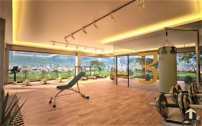 Luxury 1+1 apartment in Oba district  