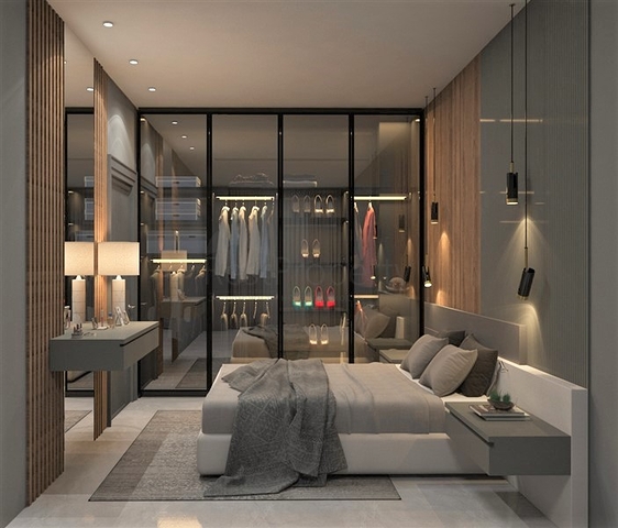 1+1 apartment on the side of the famous Cleopatra beach