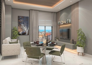 1+1 apartment on the side of the famous Cleopatra beach